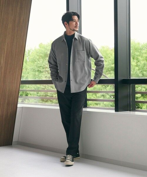 BEAUTY&YOUTH UNITED ARROWS / ビューティー&ユース ユナイテッドアローズ シャツ・ブラウス | 【WEB限定 WARDROBE SMART】ウールライク シャツ | 詳細10