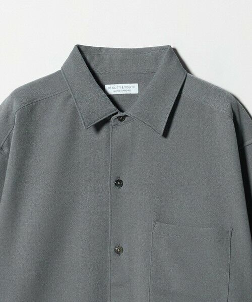 BEAUTY&YOUTH UNITED ARROWS / ビューティー&ユース ユナイテッドアローズ シャツ・ブラウス | 【WEB限定 WARDROBE SMART】ウールライク シャツ | 詳細16