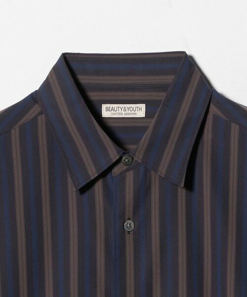 BEAUTY&YOUTH UNITED ARROWS / ビューティー&ユース ユナイテッドアローズ シャツ・ブラウス | ネオ ピッチ ストライプ レギュラー シャツ FORM型 | 詳細9