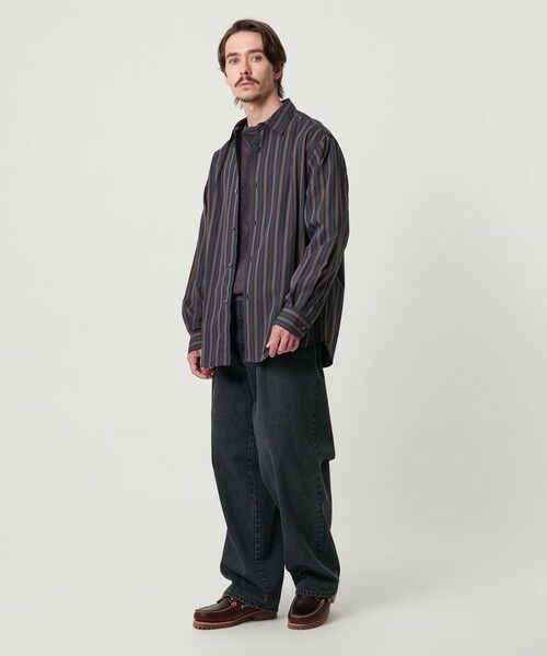 BEAUTY&YOUTH UNITED ARROWS / ビューティー&ユース ユナイテッドアローズ シャツ・ブラウス | ネオ ピッチ ストライプ レギュラー シャツ FORM型 | 詳細3