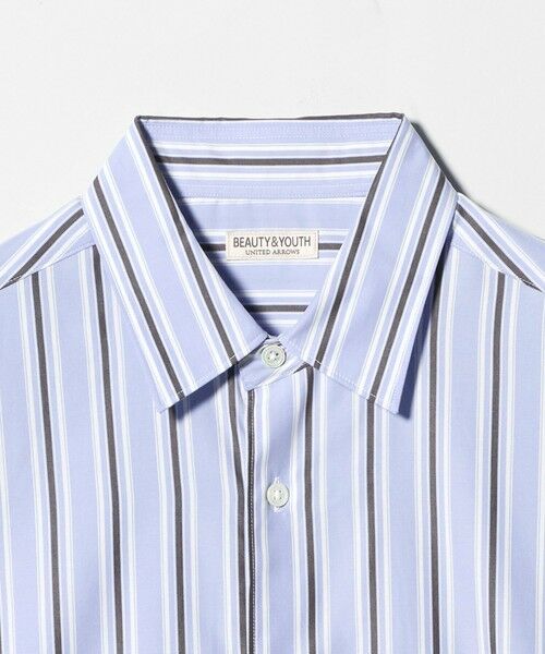BEAUTY&YOUTH UNITED ARROWS / ビューティー&ユース ユナイテッドアローズ シャツ・ブラウス | ネオ ピッチ ストライプ レギュラー シャツ FORM型 | 詳細14