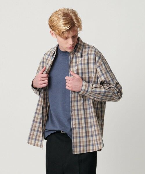 BEAUTY&YOUTH UNITED ARROWS / ビューティー&ユース ユナイテッドアローズ シャツ・ブラウス | ファイン トラッド チェック レギュラー シャツ FORM型 | 詳細1