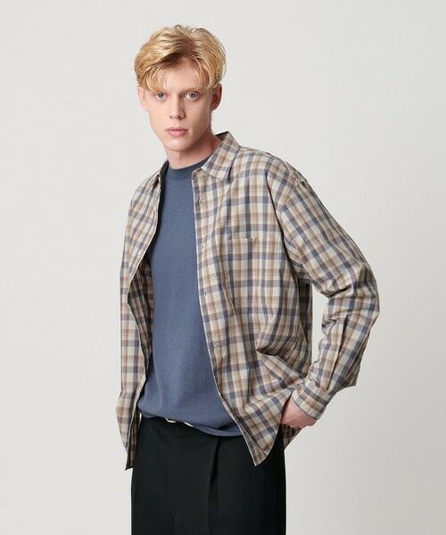 BEAUTY&YOUTH UNITED ARROWS / ビューティー&ユース ユナイテッドアローズ シャツ・ブラウス | ファイン トラッド チェック レギュラー シャツ FORM型 | 詳細2