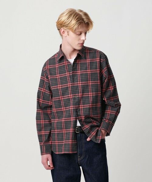 BEAUTY&YOUTH UNITED ARROWS / ビューティー&ユース ユナイテッドアローズ シャツ・ブラウス | H/COUNT VYL チェックレギュラーシャツ FORM型 | 詳細1