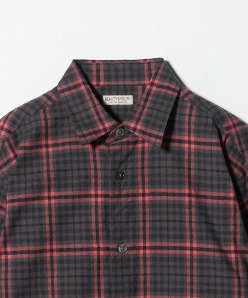 BEAUTY&YOUTH UNITED ARROWS / ビューティー&ユース ユナイテッドアローズ シャツ・ブラウス | H/COUNT VYL チェックレギュラーシャツ FORM型 | 詳細3