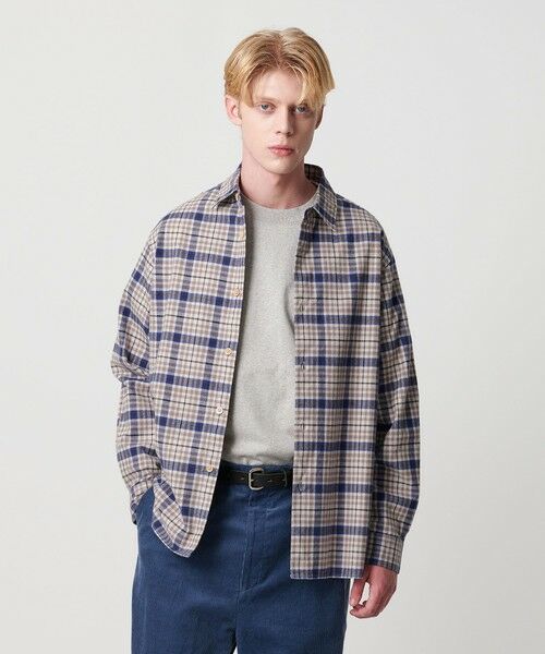 BEAUTY&YOUTH UNITED ARROWS / ビューティー&ユース ユナイテッドアローズ シャツ・ブラウス | H/COUNT VYL チェックレギュラーシャツ FORM型 | 詳細10