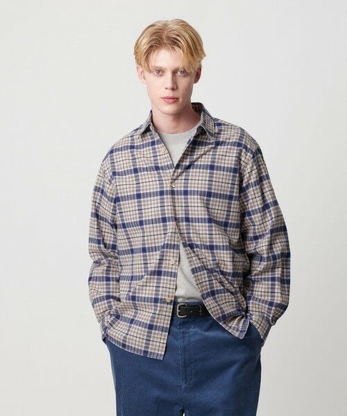 BEAUTY&YOUTH UNITED ARROWS / ビューティー&ユース ユナイテッドアローズ シャツ・ブラウス | H/COUNT VYL チェックレギュラーシャツ FORM型 | 詳細12