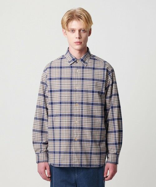 BEAUTY&YOUTH UNITED ARROWS / ビューティー&ユース ユナイテッドアローズ シャツ・ブラウス | H/COUNT VYL チェックレギュラーシャツ FORM型 | 詳細13