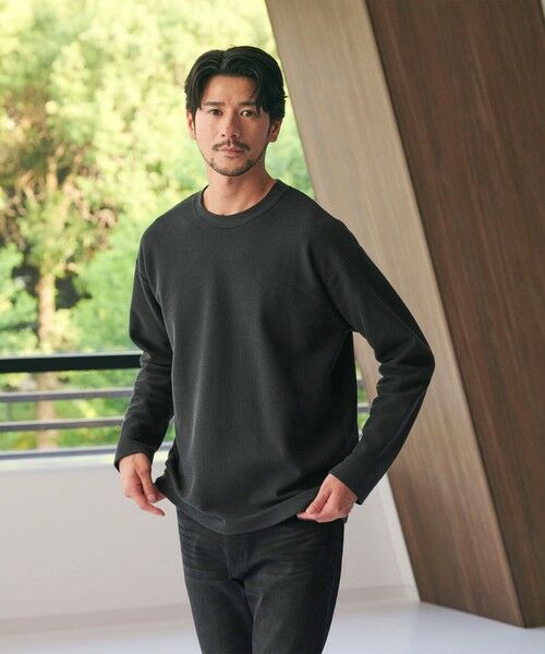 BEAUTY&YOUTH UNITED ARROWS / ビューティー&ユース ユナイテッドアローズ カットソー | 【WEB限定 WARDROBE SMART】エアリー カノコ  カットソー 抗菌防臭 | 詳細5