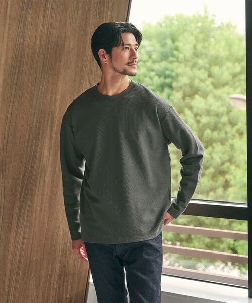 BEAUTY&YOUTH UNITED ARROWS / ビューティー&ユース ユナイテッドアローズ カットソー | 【WEB限定 WARDROBE SMART】エアリー カノコ  カットソー 抗菌防臭 | 詳細7