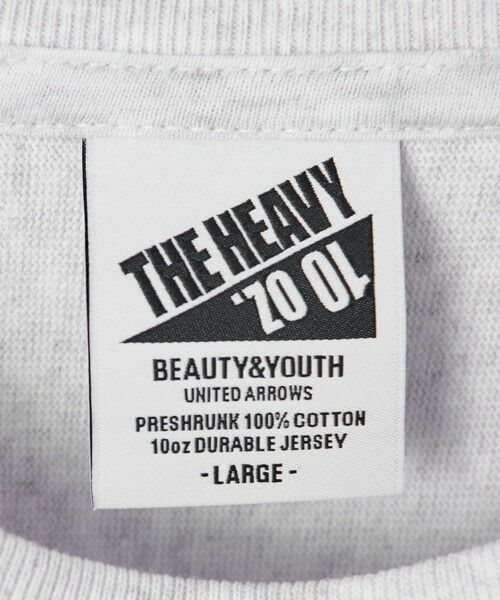 BEAUTY&YOUTH UNITED ARROWS / ビューティー&ユース ユナイテッドアローズ カットソー | ”THE HEAVY”10oz ヘビー ワイド クルーネック カットソー | 詳細10