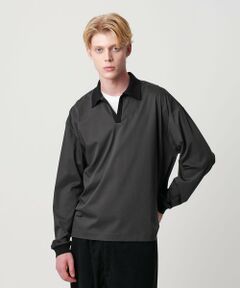 BEAUTY&YOUTH UNITED ARROWS / ビューティー&ユース ユナイテッドアローズ カットソー | シャイニー スムース コンビ スキッパー カットソー