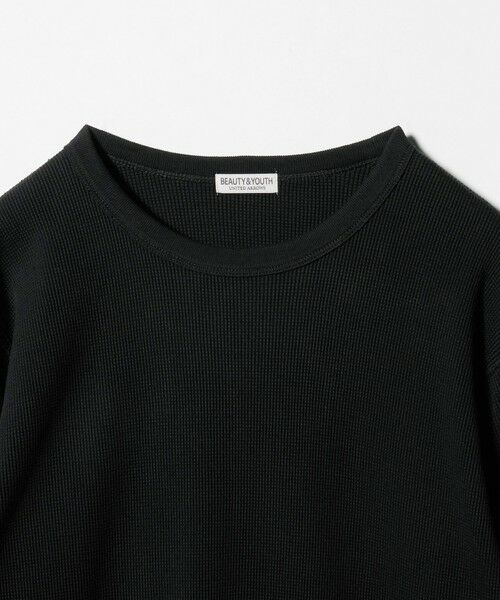 BEAUTY&YOUTH UNITED ARROWS / ビューティー&ユース ユナイテッドアローズ カットソー | ハイゲージ ガスコットン サーマル クルーネック カットソー | 詳細9
