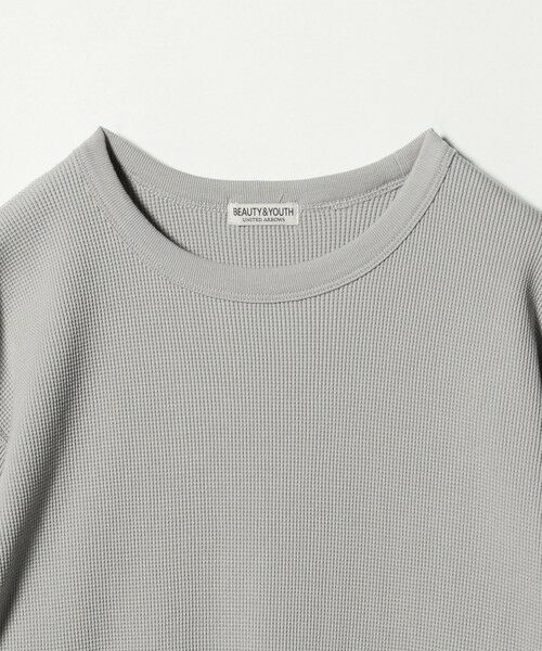 BEAUTY&YOUTH UNITED ARROWS / ビューティー&ユース ユナイテッドアローズ カットソー | ハイゲージ ガスコットン サーマル クルーネック カットソー | 詳細18