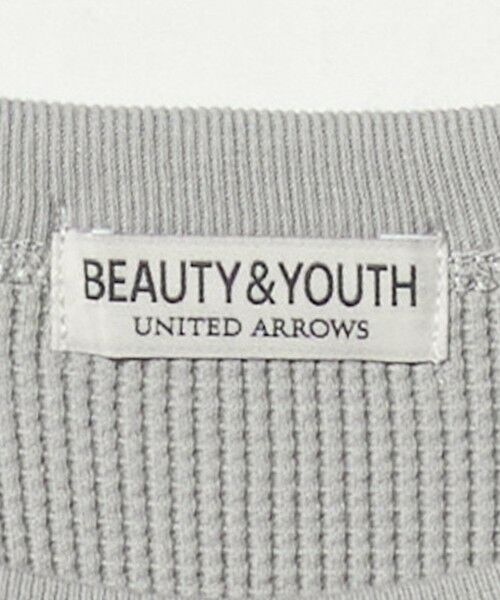 BEAUTY&YOUTH UNITED ARROWS / ビューティー&ユース ユナイテッドアローズ カットソー | ハイゲージ ガスコットン サーマル クルーネック カットソー | 詳細21