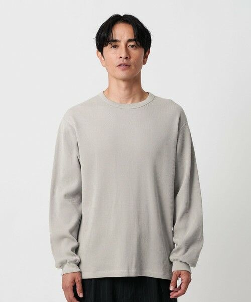 BEAUTY&YOUTH UNITED ARROWS / ビューティー&ユース ユナイテッドアローズ カットソー | ハイゲージ ガスコットン サーマル クルーネック カットソー | 詳細13