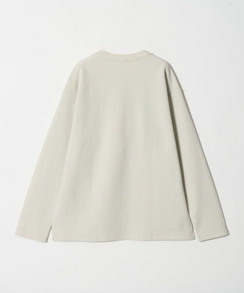 BEAUTY&YOUTH UNITED ARROWS / ビューティー&ユース ユナイテッドアローズ カットソー | ＜LACOSTE for BEAUTY&YOUTH＞ワントーン ロングスリーブ Tシャツ | 詳細7