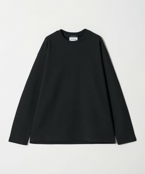 BEAUTY&YOUTH UNITED ARROWS / ビューティー&ユース ユナイテッドアローズ カットソー | ＜LACOSTE for BEAUTY&YOUTH＞ワントーン ロングスリーブ Tシャツ | 詳細11