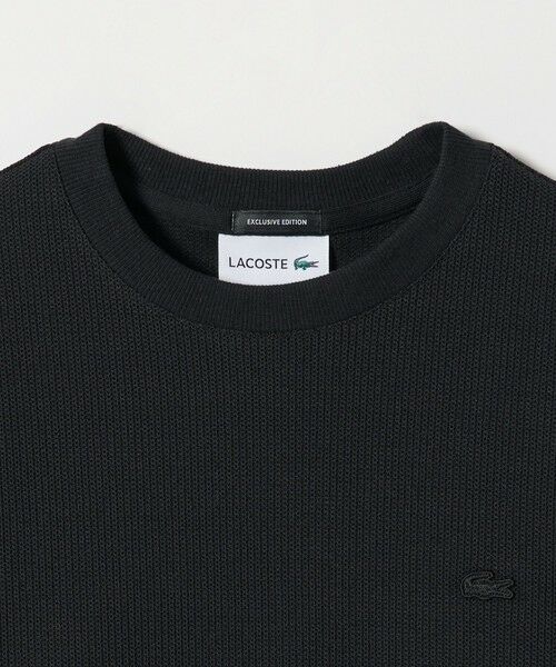 BEAUTY&YOUTH UNITED ARROWS / ビューティー&ユース ユナイテッドアローズ カットソー | ＜LACOSTE for BEAUTY&YOUTH＞ワントーン ロングスリーブ Tシャツ | 詳細13