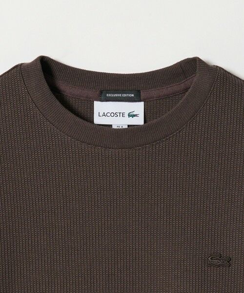 BEAUTY&YOUTH UNITED ARROWS / ビューティー&ユース ユナイテッドアローズ カットソー | ＜LACOSTE for BEAUTY&YOUTH＞ワントーン ロングスリーブ Tシャツ | 詳細27
