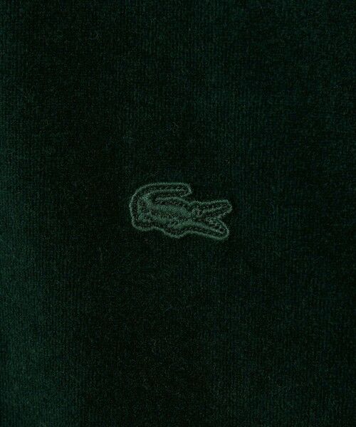 BEAUTY&YOUTH UNITED ARROWS / ビューティー&ユース ユナイテッドアローズ カットソー | ＜LACOSTE for BEAUTY&YOUTH＞ ベロア ポロシャツ | 詳細7