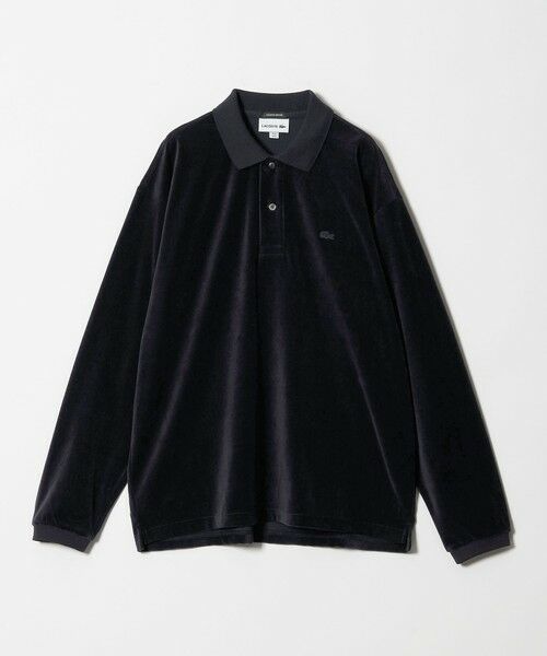 BEAUTY&YOUTH UNITED ARROWS / ビューティー&ユース ユナイテッドアローズ カットソー | ＜LACOSTE for BEAUTY&YOUTH＞ ベロア ポロシャツ | 詳細8