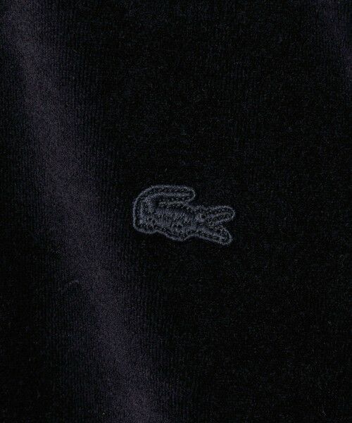 BEAUTY&YOUTH UNITED ARROWS / ビューティー&ユース ユナイテッドアローズ カットソー | ＜LACOSTE for BEAUTY&YOUTH＞ ベロア ポロシャツ | 詳細12