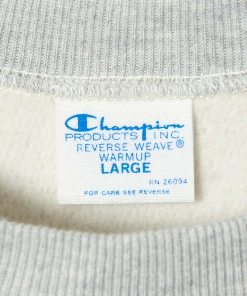 BEAUTY&YOUTH UNITED ARROWS / ビューティー&ユース ユナイテッドアローズ スウェット | ＜CHAMPION×BEAUTY&YOUTH＞パッチ スウェット | 詳細8