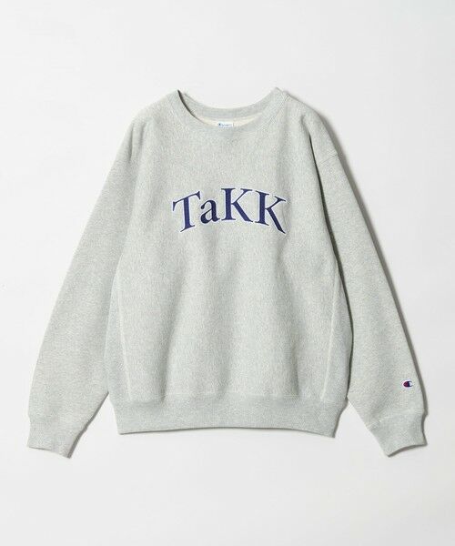 BEAUTY & YOUTH UNITED ARROWS/ビューティー&ユース ユナイテッドアローズ <CHAMPION×BEAUTY & YOUTH>パッチ スウェット MD. GRAY L BEAUTY & YOUTH UNITED ARROWS/ビューティー&ユース ユナイテッドアローズ <CHAMPION×BEAUTY & YOUTH>パッチ スウェット MD. GRAY L