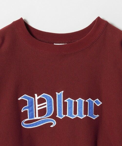 BEAUTY&YOUTH UNITED ARROWS / ビューティー&ユース ユナイテッドアローズ スウェット | ＜CHAMPION×BEAUTY&YOUTH＞パッチ スウェット | 詳細10