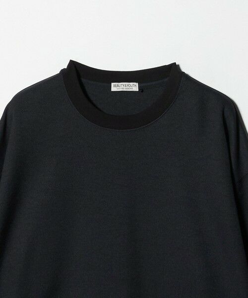 BEAUTY&YOUTH UNITED ARROWS / ビューティー&ユース ユナイテッドアローズ カットソー | FUSION TWL フィッシュスリーブ クルーネック カットソー | 詳細9