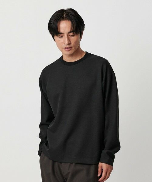 BEAUTY&YOUTH UNITED ARROWS / ビューティー&ユース ユナイテッドアローズ カットソー | FUSION TWL フィッシュスリーブ クルーネック カットソー | 詳細6