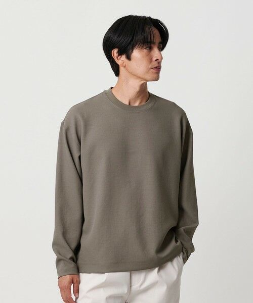 BEAUTY&YOUTH UNITED ARROWS / ビューティー&ユース ユナイテッドアローズ カットソー | FUSION TWL フィッシュスリーブ クルーネック カットソー | 詳細11