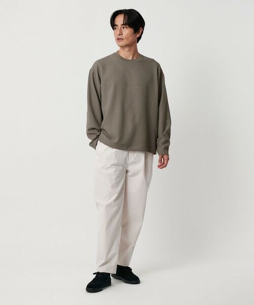 BEAUTY&YOUTH UNITED ARROWS / ビューティー&ユース ユナイテッドアローズ カットソー | FUSION TWL フィッシュスリーブ クルーネック カットソー | 詳細12