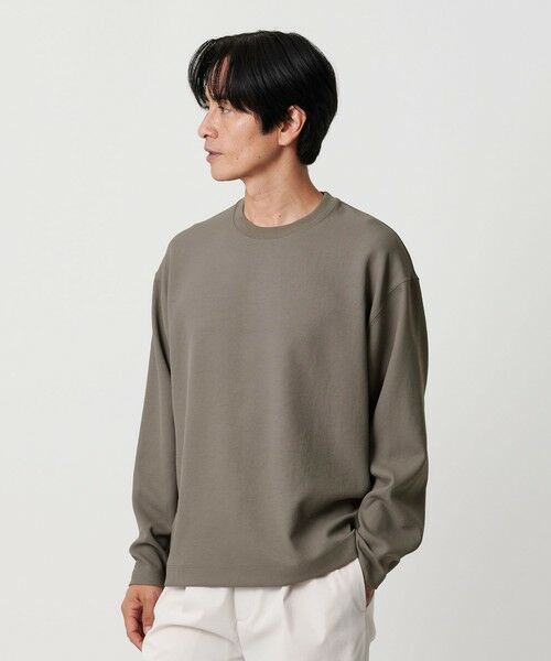 BEAUTY & YOUTH UNITED ARROWS/ビューティー&ユース ユナイテッドアローズ FUSION TWL フィッシュスリーブ クルーネック カットソー MD. GRAY L BEAUTY & YOUTH UNITED ARROWS/ビューティー&ユース ユナイテッドアローズ FUSION TWL フィッシュスリーブ クルーネック カットソー MD. GRAY L