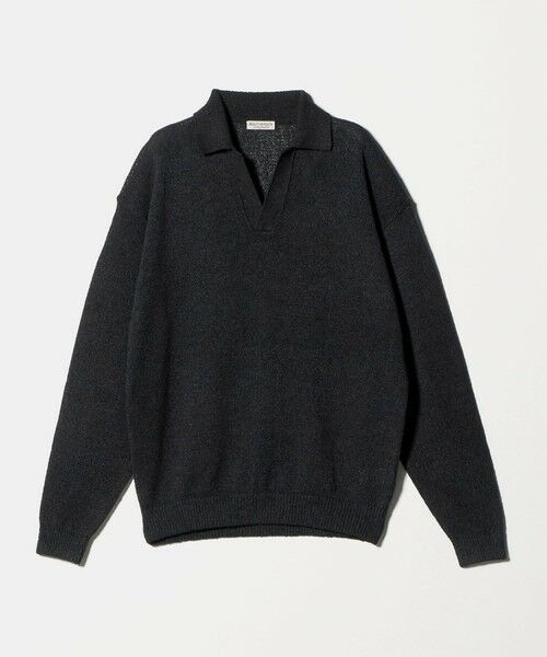 BEAUTY&YOUTH UNITED ARROWS / ビューティー&ユース ユナイテッドアローズ ニット・セーター | ペイパー アゼ スキッパー ニット | 詳細6