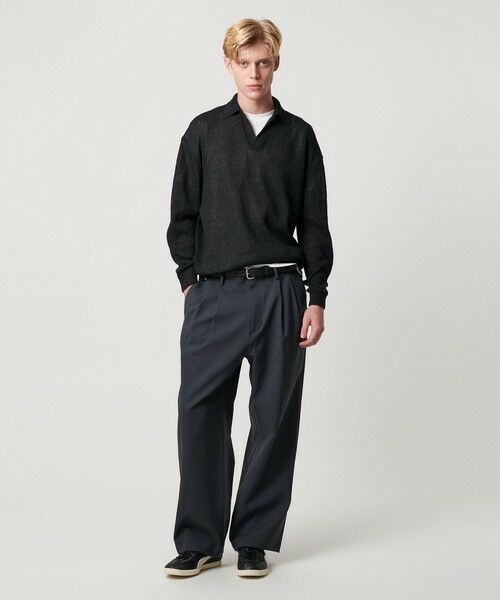 BEAUTY&YOUTH UNITED ARROWS / ビューティー&ユース ユナイテッドアローズ ニット・セーター | ペイパー アゼ スキッパー ニット | 詳細2