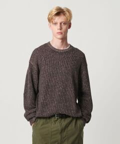 BEAUTY&YOUTH UNITED ARROWS / ビューティー&ユース ユナイテッドアローズ ニット・セーター | VIBRENT ブレンド コットン クルーネック ニット