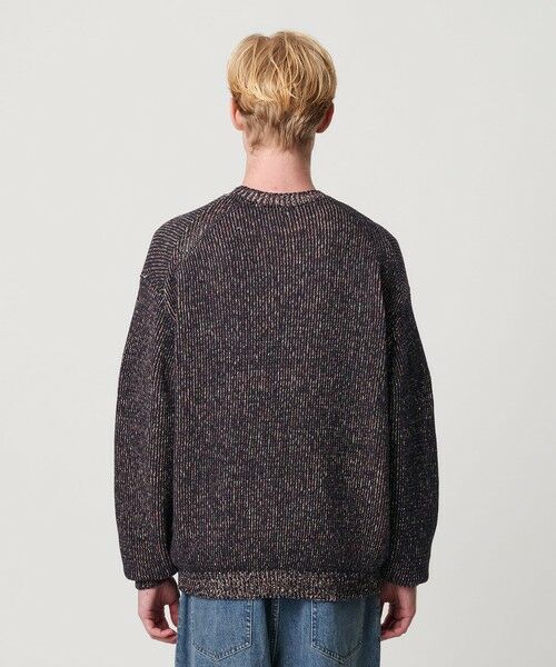 BEAUTY&YOUTH UNITED ARROWS / ビューティー&ユース ユナイテッドアローズ ニット・セーター | VIBRENT ブレンド コットン クルーネック ニット | 詳細12