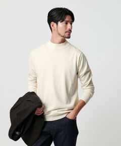 BEAUTY&YOUTH UNITED ARROWS / ビューティー&ユース ユナイテッドアローズ ニット・セーター | 【WEB限定 WARDROBE SMART】マシーンウォッシャブル ウールミックス ジャケット クルーネック