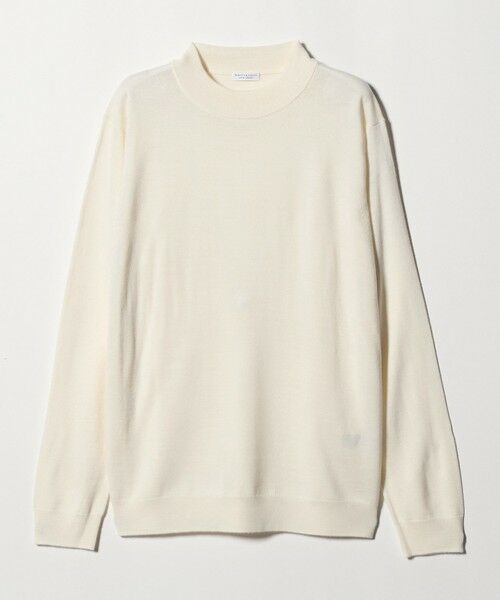 BEAUTY&YOUTH UNITED ARROWS / ビューティー&ユース ユナイテッドアローズ ニット・セーター | 【WEB限定 WARDROBE SMART】マシーンウォッシャブル ウールミックス ジャケット クルーネック | 詳細3