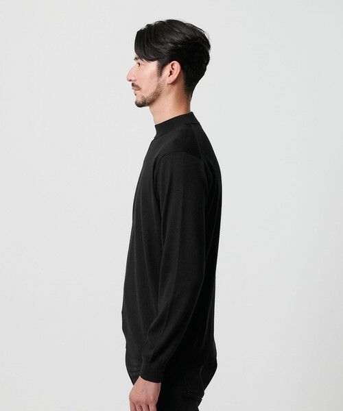 BEAUTY&YOUTH UNITED ARROWS / ビューティー&ユース ユナイテッドアローズ ニット・セーター | 【WEB限定 WARDROBE SMART】マシーンウォッシャブル ウールミックス ジャケット クルーネック | 詳細10