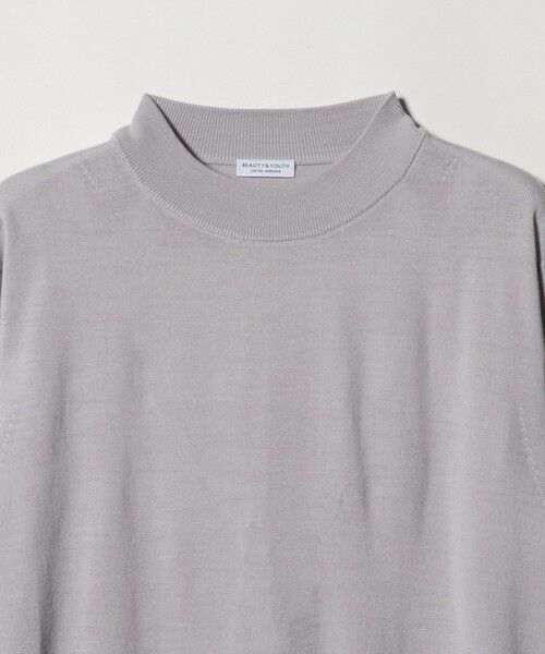 BEAUTY&YOUTH UNITED ARROWS / ビューティー&ユース ユナイテッドアローズ ニット・セーター | 【WEB限定 WARDROBE SMART】マシーンウォッシャブル ウールミックス ジャケット クルーネック | 詳細20
