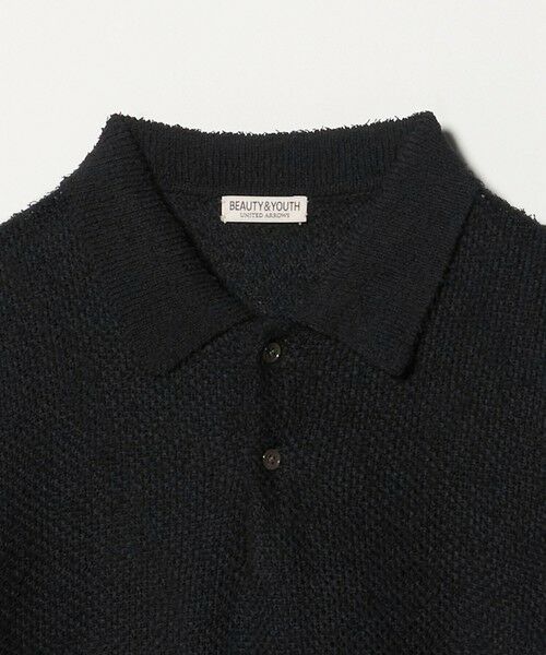 BEAUTY&YOUTH UNITED ARROWS / ビューティー&ユース ユナイテッドアローズ ニット・セーター | ニュアンス カール 2B ポロニット | 詳細4