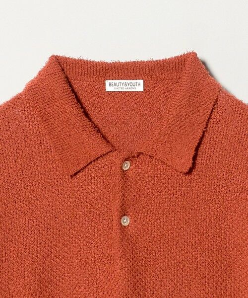 BEAUTY&YOUTH UNITED ARROWS / ビューティー&ユース ユナイテッドアローズ ニット・セーター | ニュアンス カール 2B ポロニット | 詳細9