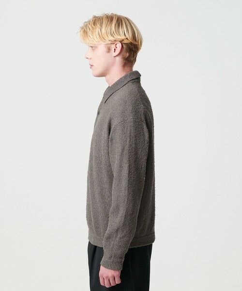 BEAUTY&YOUTH UNITED ARROWS / ビューティー&ユース ユナイテッドアローズ ニット・セーター | ニュアンス カール 2B ポロニット | 詳細14
