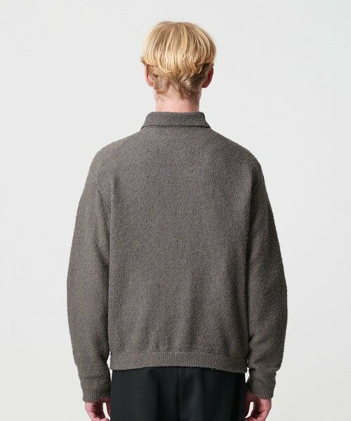 BEAUTY&YOUTH UNITED ARROWS / ビューティー&ユース ユナイテッドアローズ ニット・セーター | ニュアンス カール 2B ポロニット | 詳細15