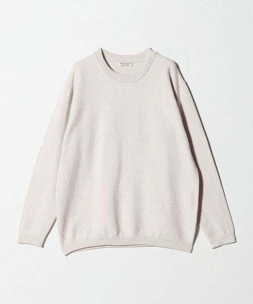 BEAUTY&YOUTH UNITED ARROWS / ビューティー&ユース ユナイテッドアローズ ニット・セーター | ガスコットン リンクス クルーネック ニット | 詳細7