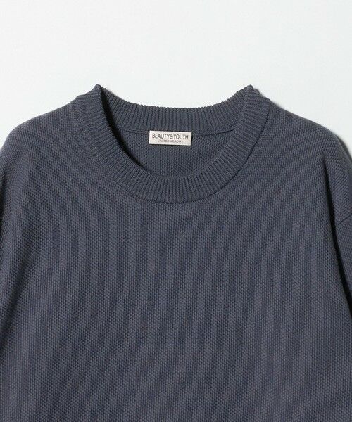 BEAUTY&YOUTH UNITED ARROWS / ビューティー&ユース ユナイテッドアローズ ニット・セーター | ガスコットン リンクス クルーネック ニット | 詳細18