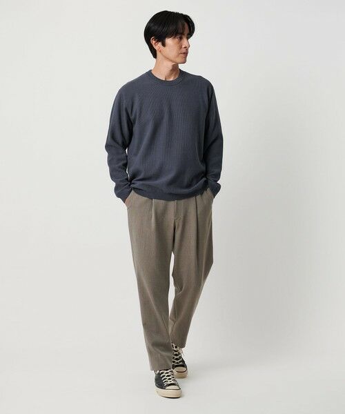 BEAUTY&YOUTH UNITED ARROWS / ビューティー&ユース ユナイテッドアローズ ニット・セーター | ガスコットン リンクス クルーネック ニット | 詳細12